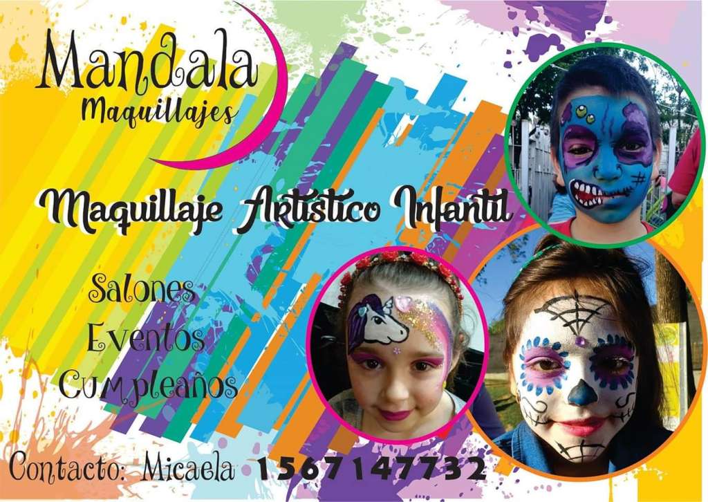 Maquillaje artístico infantil