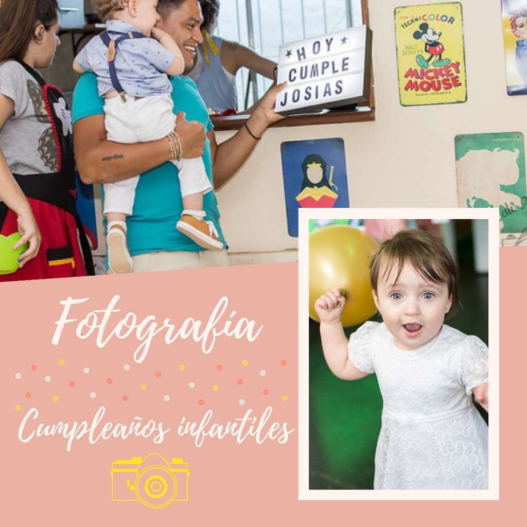Fotografía de cumpleaños infantiles