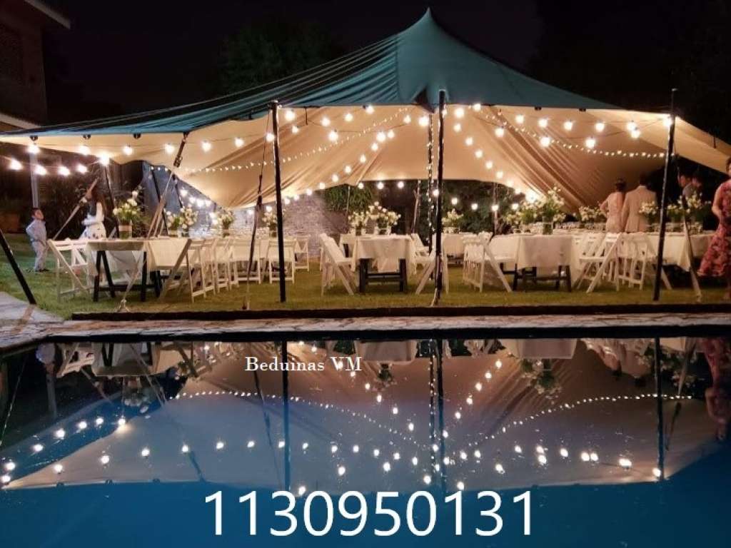 Alquiler de carpas beduinas elasticas